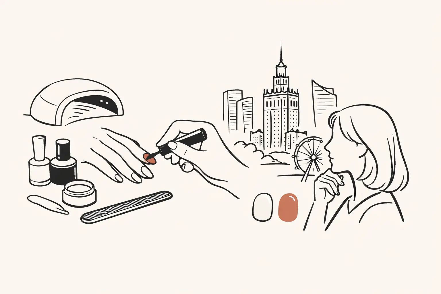 Manicure hybrydowy Wola Warszawa - jak wybrać
