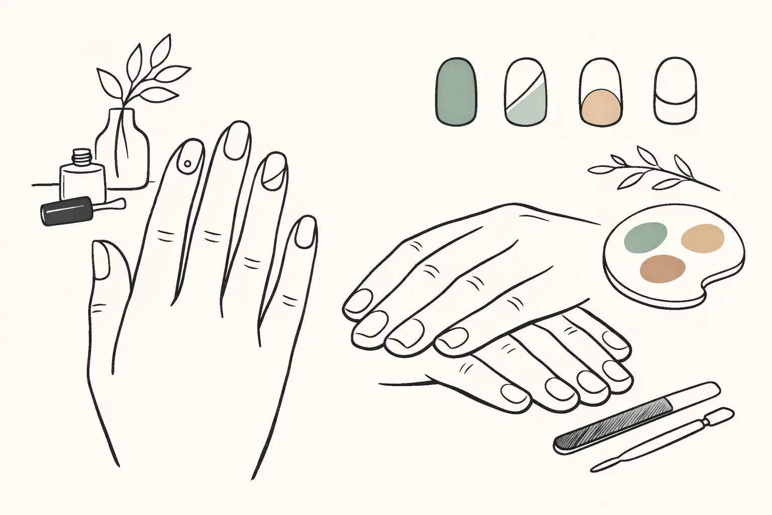 Trendy manicure minimalistyczny 2026 - co wybrać
