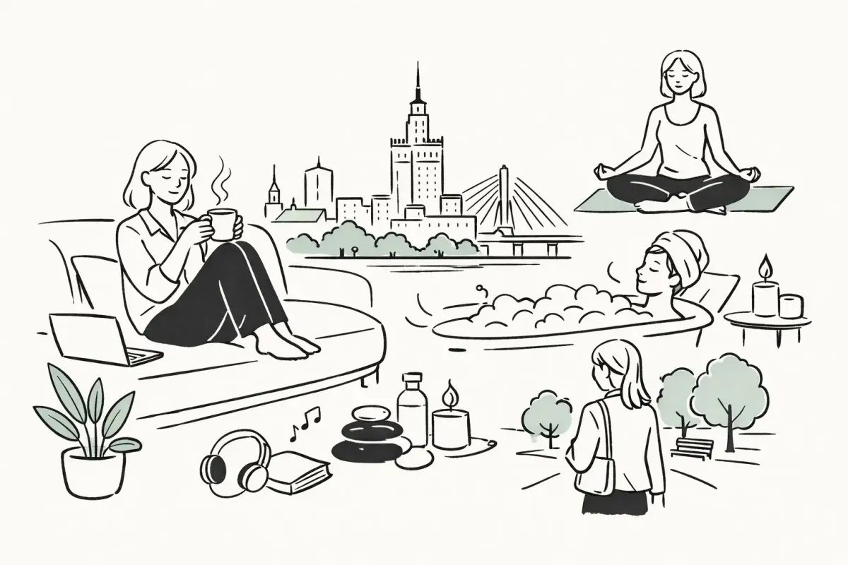 Self care po pracy w Warszawie – co działa